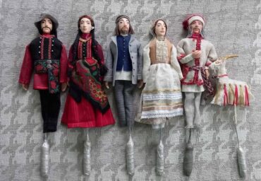 Батлейка ў Беларускай вёсцы Лёндана