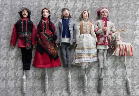 Батлейка ў Беларускай вёсцы Лёндана