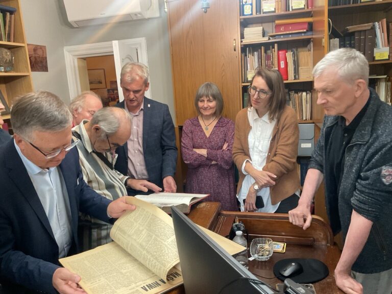 Participants of the symposium in Fr Nadson memorial study, 18 September 2026