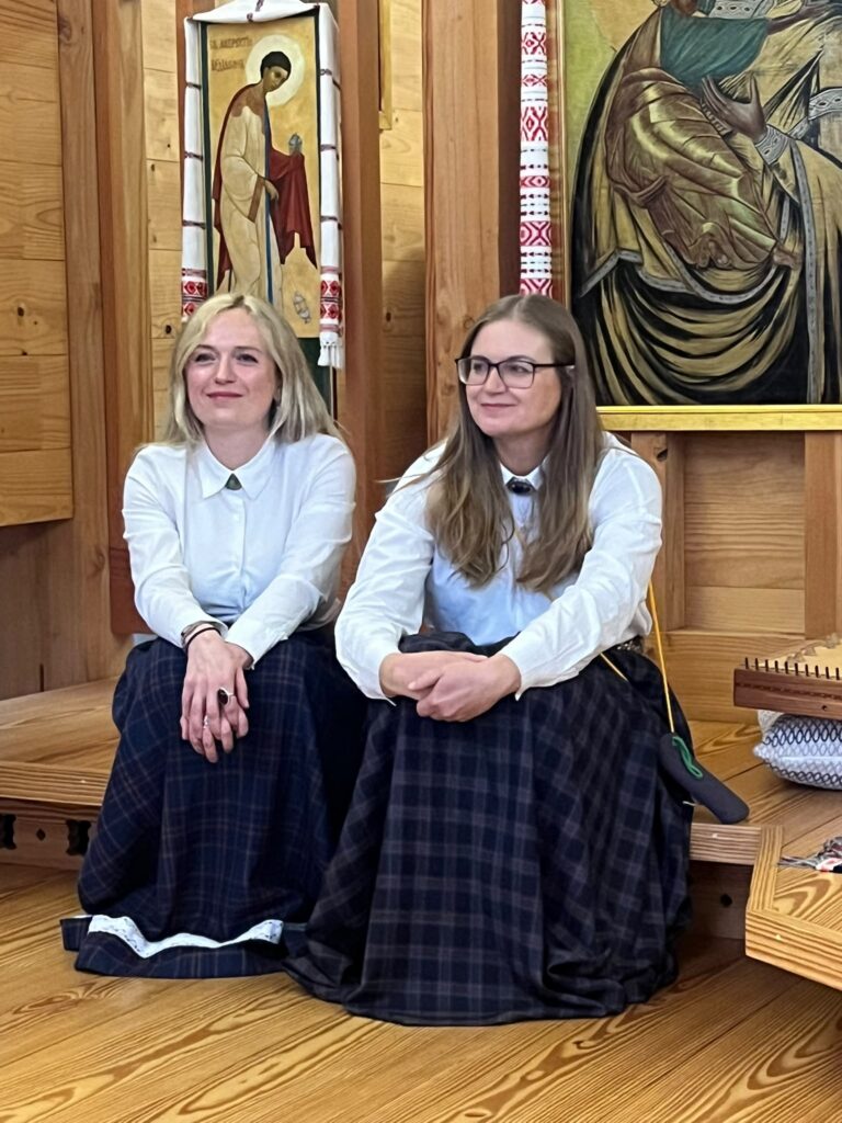 Members of the Vir group during the concert at the Church of St Cyril of Turaǔ, 19 September 2026