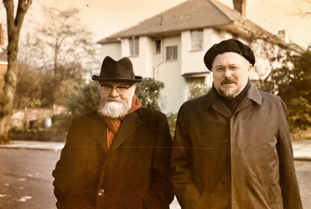 Bishop Ceslaus Sipovich and Fr Alexander Nadson. 1980(?)