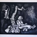 Барыс Забораў. “Радуніца. Маці”. Станкавая графіка. 1975