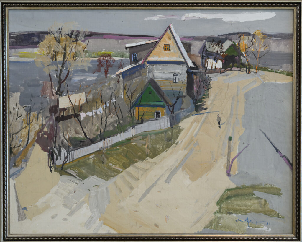 Віталь Цьвірка. Вясновы пэйзаж II. 1983