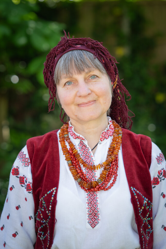Karalina, participant of the Vir folk singing group